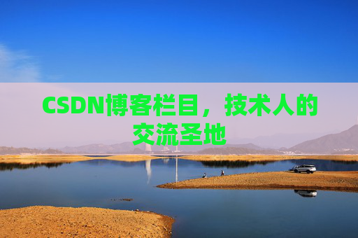 CSDN博客栏目，技术人的交流圣地